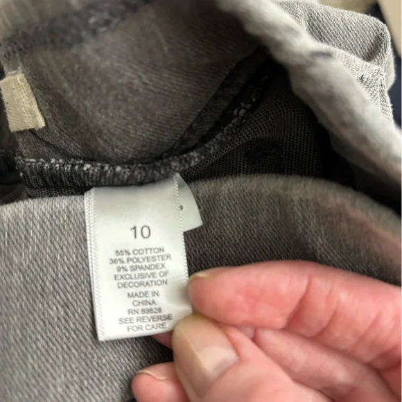 LOGO shadow patch pull-on jeans - Picture 6 of 16